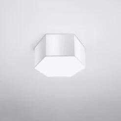 Hot MyMobel Sollux Lámpara de techo SUNDE 15 blanca