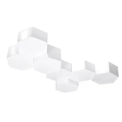 New MyMobel Sollux Lámpara de techo SUNDE 13 blanca