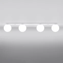 New MyMobel Sollux Lámpara de techo YOLI 4 blanca