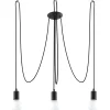Sale MyMobel Sollux Lámpara EDISON 3 negra