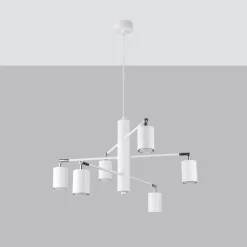 Fashion MyMobel Sollux Lámpara LEMMI 6 blanca