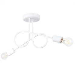 Fashion MyMobel Sollux Lámpara LOOP 2 blanca N/A