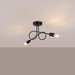 Sale MyMobel Sollux Lámpara LOOP 2 negra N/A