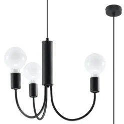 Sale MyMobel Sollux Lámpara PICCOLO 3 negra