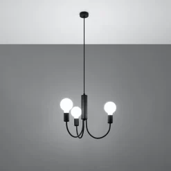 Sale MyMobel Sollux Lámpara PICCOLO 3 negra