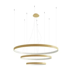 Best MyMobel Sollux Lámpara RIO 3 55/78/110 dorada LED 3000K 3000K