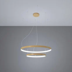 Sale MyMobel Sollux Lámpara RIO 2 55/78 LED dorado 4000K 4000K