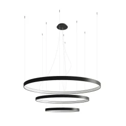 Best MyMobel Sollux Lámpara RIO 3 55/78/110 LED negro 4000K 4000K