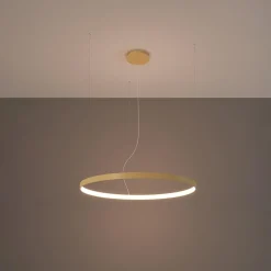 Best MyMobel Sollux Lámpara RIO 78 LED dorada 3000K 3000K
