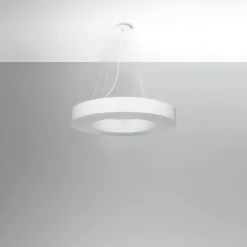New MyMobel Sollux Lámpara SATURNO SLIM 70 blanca