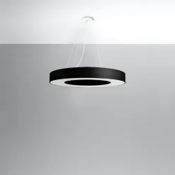 New MyMobel Sollux Lámpara SATURNO SLIM 70 negra