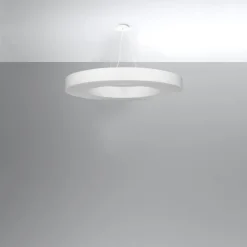 New MyMobel Sollux Lámpara SATURNO SLIM 90 blanca