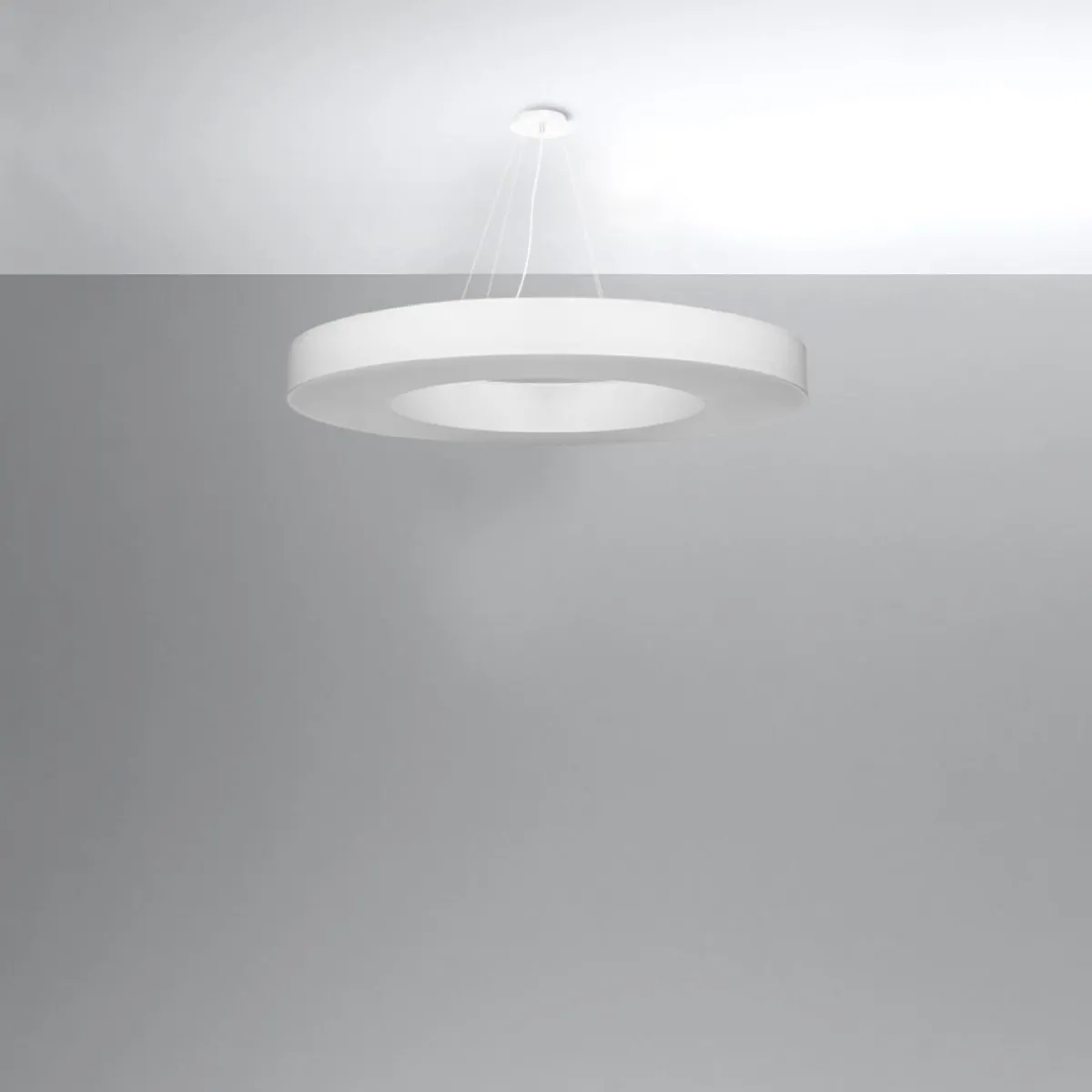 New MyMobel Sollux Lámpara SATURNO SLIM 90 blanca