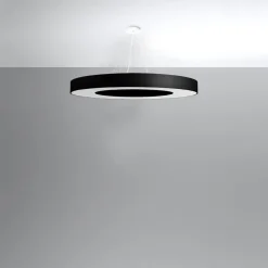 New MyMobel Sollux Lámpara SATURNO SLIM 90 negra