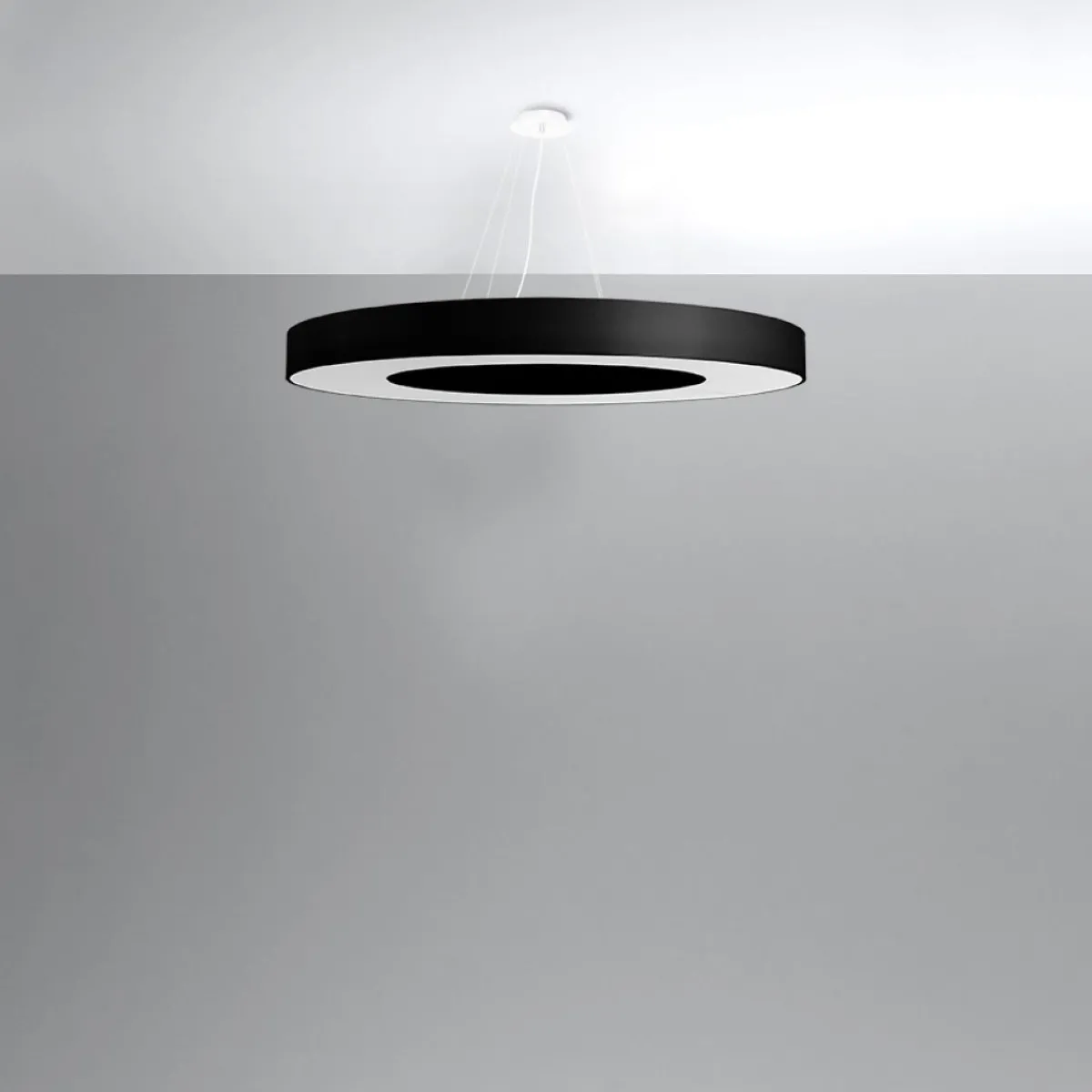 New MyMobel Sollux Lámpara SATURNO SLIM 90 negra