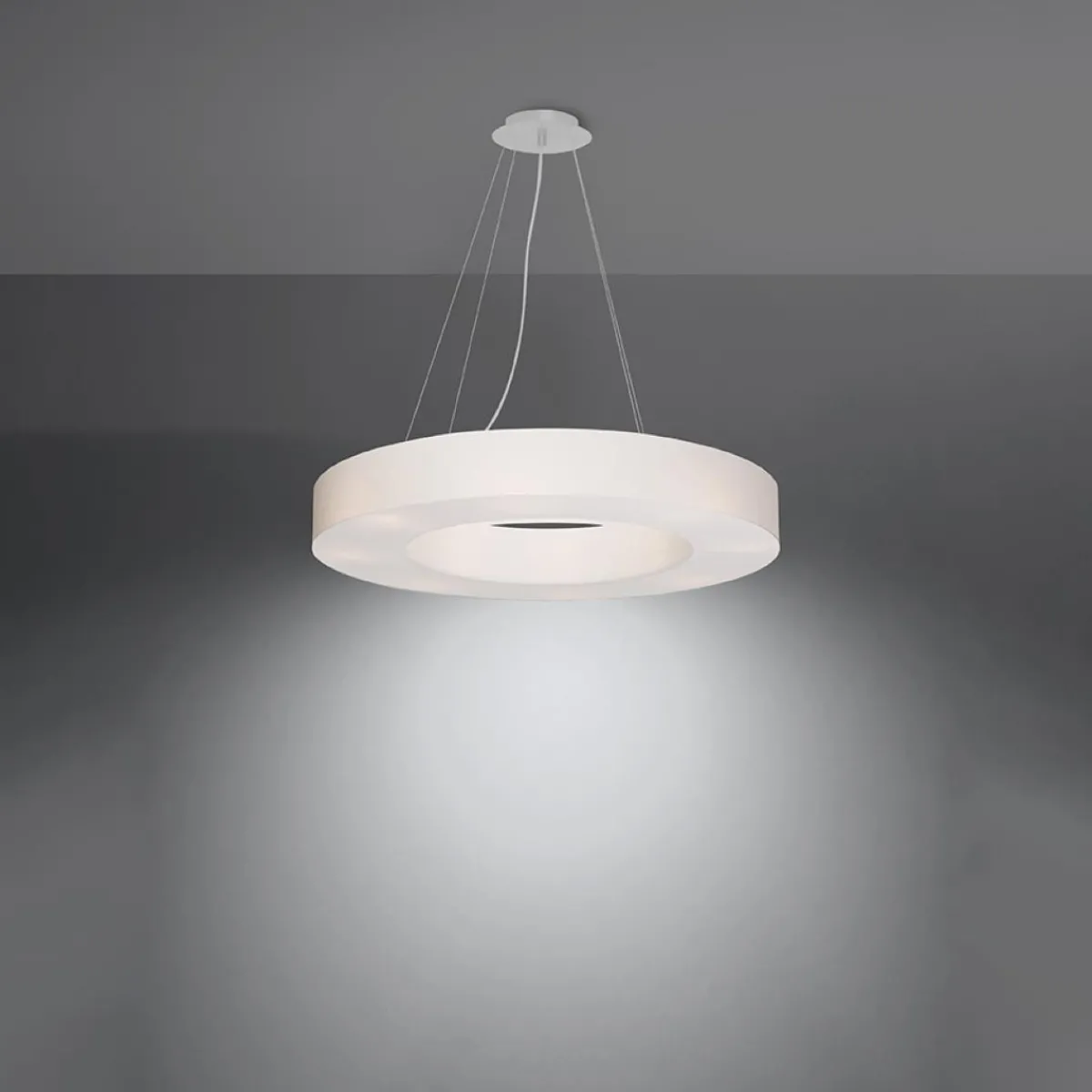 New MyMobel Sollux Lámpara SATURNO SLIM 70 blanca