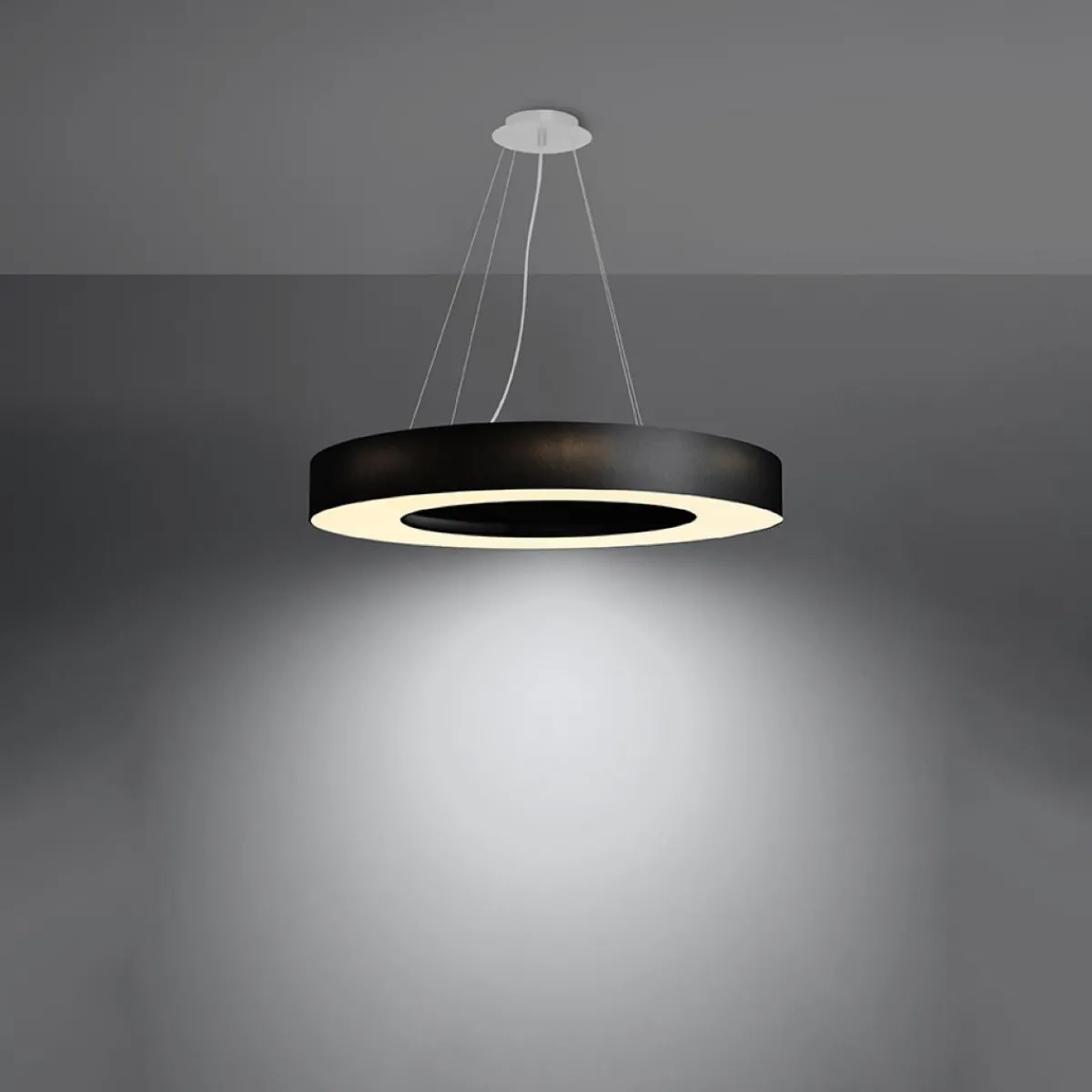 New MyMobel Sollux Lámpara SATURNO SLIM 70 negra