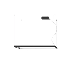 Clearance MyMobel Sollux Lámpara TUULA L negra 3000K 3000K