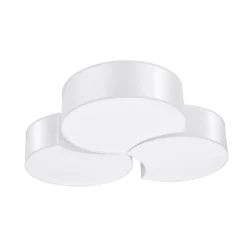 Fashion MyMobel Sollux Plafón CIRCLE 3B blanco