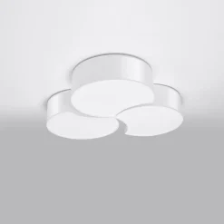 Fashion MyMobel Sollux Plafón CIRCLE 3B blanco