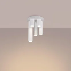 Discount MyMobel Sollux Plafón LAGOS 5P blanco N/A