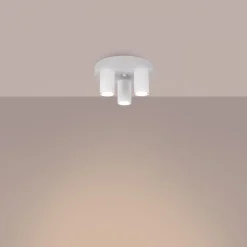 Discount MyMobel Sollux Plafón LAGOS 3P blanco N/A