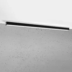 New MyMobel Sollux Plafón PINNE 150 negro 4000K