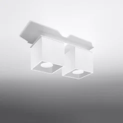 Online MyMobel Sollux Plafón QUAD 2 blanco