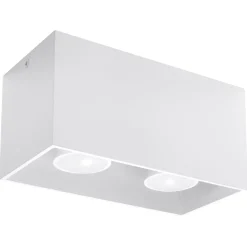 Best MyMobel Sollux Plafón QUAD blanco