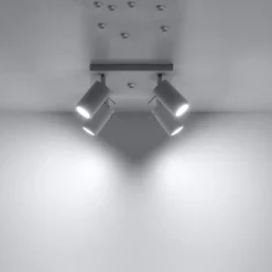 Fashion MyMobel Sollux Plafón RING 4 blanco