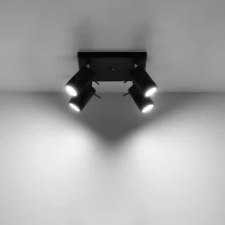 Online MyMobel Sollux Plafón RING 4 negro
