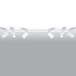 Discount MyMobel Sollux Plafón RING 6L blanco