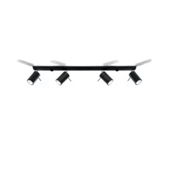 Sale MyMobel Sollux Plafón RING 4L negro