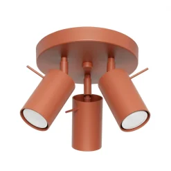 Discount MyMobel Sollux Plafón RING 3P rojo ocre N/A