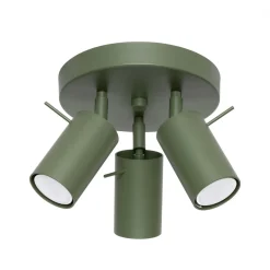Hot MyMobel Sollux Plafón RING 3P verde oliva N/A