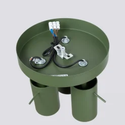 Hot MyMobel Sollux Plafón RING 3P verde oliva N/A
