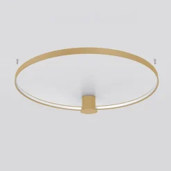 Outlet MyMobel Sollux Plafón RIO 78 LED dorado 3000K 3000K