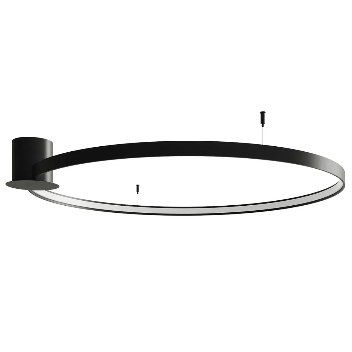 Discount MyMobel Sollux Plafón RIO 110 negro 4000K 4000K