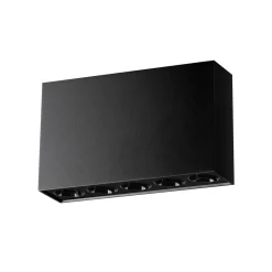 Clearance MyMobel Sollux Plafón SOLE negro LED 4000K