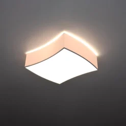 Hot MyMobel Sollux Plafón SQUARE 1 blanco