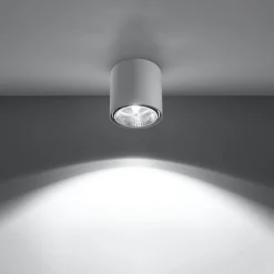 New MyMobel Sollux Plafón TIUBE blanco