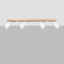 Discount MyMobel Sollux Plafón VERDO 4 blanco