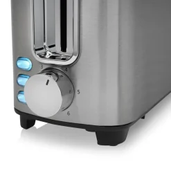 Hot MyMobel TOSTADOR PRINCESS 142405PR2 LARGO ANCHO 1 RANURA 1050W INOX