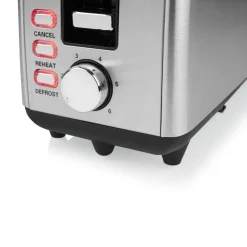 Outlet MyMobel TOSTADOR PRINCESS 142405-PR LARGO ANCHO 1 RANURA 1000W INOX