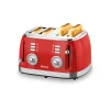 Hot MyMobel TOSTADOR RETRO SOGO TOS-SS-5465 PAN MOLDE 4 RAN 1500W ROJO