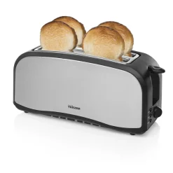 Best MyMobel TOSTADOR TRISTAR BR1046 LARGO 2 RANURAS INOX